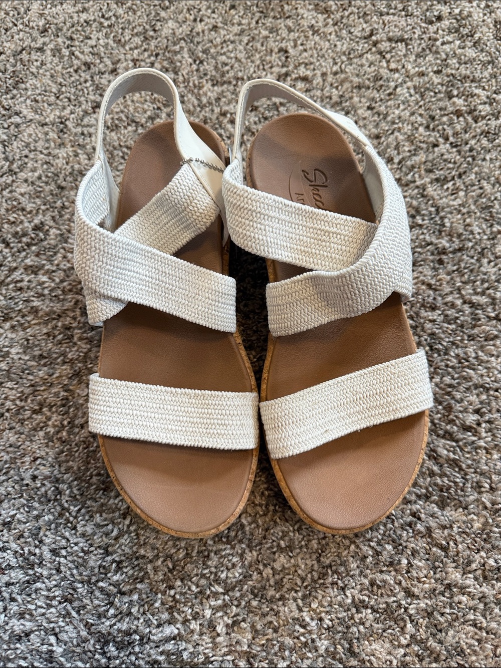 NWT Skechers Archfit Slingback Sandals Size 7